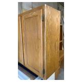 Solid Oak Cabinet 30x30x12