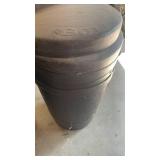 2 more Gott plastic trash cans