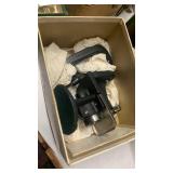 Vintage Singer Sewing Machine with Attachments