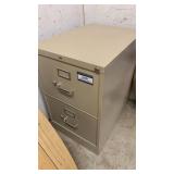 Metal file cabinet 29x18x25