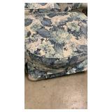 Hickerson furniture upholstered chair and ottoman