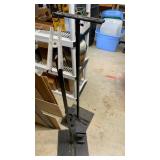 Metal adjustable sign display holder