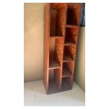 Wooden Display Shelving Unit 30x10x8