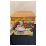 Vintage electric pressure cooker and KitchenWorthy Manual Food Processor NIB,