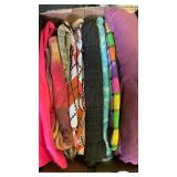 Fabrics with various prints