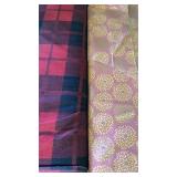 2 bolts of fabric