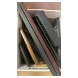 Picture frames, various sizes