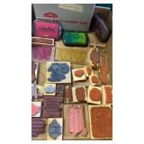 Rubber stamps and pads