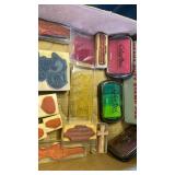 Rubber stamps and pads
