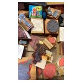 Rubber stamps and pads