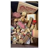 Rubber stamps and ink pads