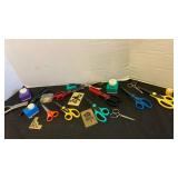 Punches, decorative scissors and stencils
