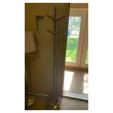 Wooden coat rack 6 ft tall