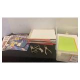 Stamp books, card stock and punches