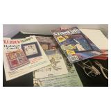 Stamp books, card stock and punches
