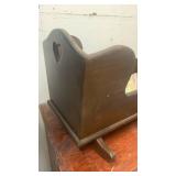 Vintage Wooden doll cradle