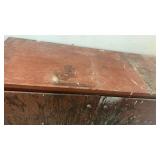 Wooden storage cabinet 32x50x19