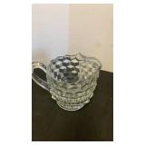 Fostoria 7 inch pitcher