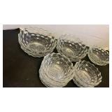 Fostoria bowls  6 inch and 4 inch