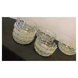 Fostoria bowls  6 inch and 4 inch