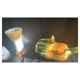 Autumn Harvest Ceramic Decor vase and soup torrine