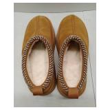 APPEARS NEW - Koolaburra by UGG Tan Suede Slippers Size 8