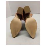 APPEARS NEW - Nine West Tan Leather Knee-High Boots 6.5M
