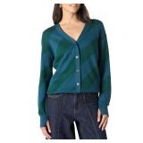 FACTORY SEALED - The Drop Womens Legion Blue/Rain Forest Cardigan by @takkunda, S