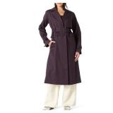 FACTORY SEALED - The Drop Womens Plum Perfect Convertible Trench Coat by @takkunda, M