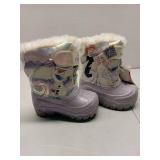 APPEARS NEW - Disney Frozen Light-Up Winter Boots for Toddlers Size 5
