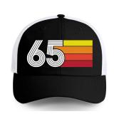 FACTORY SEALED - TOBYOVU 60th Birthday Gifts - 60th Birthday Gifts for Men Women - 1965 Birthday Decorations for Men Women - 60 Years Old Gifts Retro Trucker Hat Black