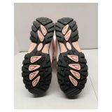APPEARS NEW - Pink Winter Fashion Boots with Fur Trim Size 12