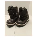 Merence Black Winter Snow Boots with Star Soles . Size 23  (6-7) toddler