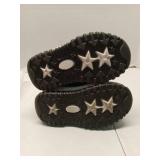 Merence Black Winter Snow Boots with Star Soles . Size 23  (6-7) toddler