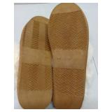 FACTORY SEALED - Sheepskin Lined Suede Slippers Size European 40/41 (US 9-9.5)