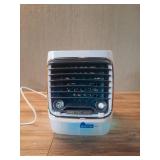 Turbo Chill Desktop Evaporative Space Cooler with LED Nightlight