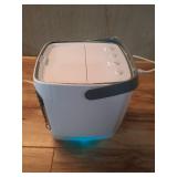 Turbo Chill Desktop Evaporative Space Cooler with LED Nightlight