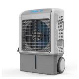 1300 CFM Portable 3 Speed Outdoor Evaporative Air Cooler - Retail: $200