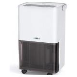 Uhome 30 Pint Dehumidifier - for Basement with Activated Carbon Filter,Ultra Quiet, Humidity Sensor, Auto Shut Off, Continuous Drainage Hose - Ideal Dehumidifiers for Home, 1500 Sq Ft Dehumidifiers - 