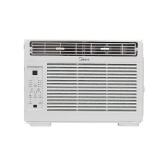 Midea 5 000 BTU Window Air Conditioner  150 Sq. Ft.  White - Retail: $173