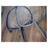 EastPoint Sports 2-in-1 Volleyball and Badminton Set  Adjustable Height Net Set with all Accessories