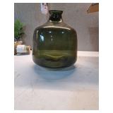 CREATIVECO-OP Green glass bud vase