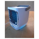 Turbo Chill Desktop Evaporative Space Cooler with LED Nightlight