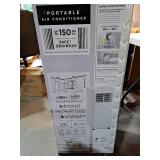 5,000 BTU 115-Volt 3-in-1 Portable Air Conditioner Cools 150 sq. ft. in White - Retail: $229