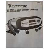 Vector  Amp Battery Charger/Maintainer - Retail: $70