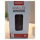 Kwikset - Halo Smart Lock Wi-Fi Replacement Deadbolt with App/Touchscreen/Key Access - Matte Black - Retail: $317