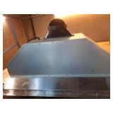 36 inch Built-in/Insert Range Hood 980 CFM, Ducted/Ductless Convertible Duct Stainless Steel Kitchen Vent Hood with 4 Speed Gesture Sensing& Touch Control Panel - Retail: $330