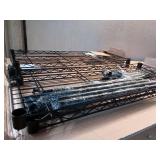 4-Tier Steel Wire Shelving Unit in Black (36 in. W x 54 in. H x 14 in. D) - Retail: $66