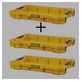 DEWALT TOUGHSYSTEM 2.0 Shallow Tool Tray (3 Pack)