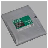 Everbilt 10 ft. x 20 ft. Black and Silver Heavy Duty Tarp